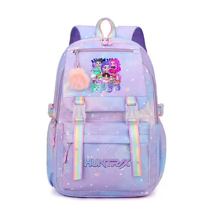KPop Demon Hunters – sacs à dos imperméables de grande capacité pour ordinateur portable, sac à dos 