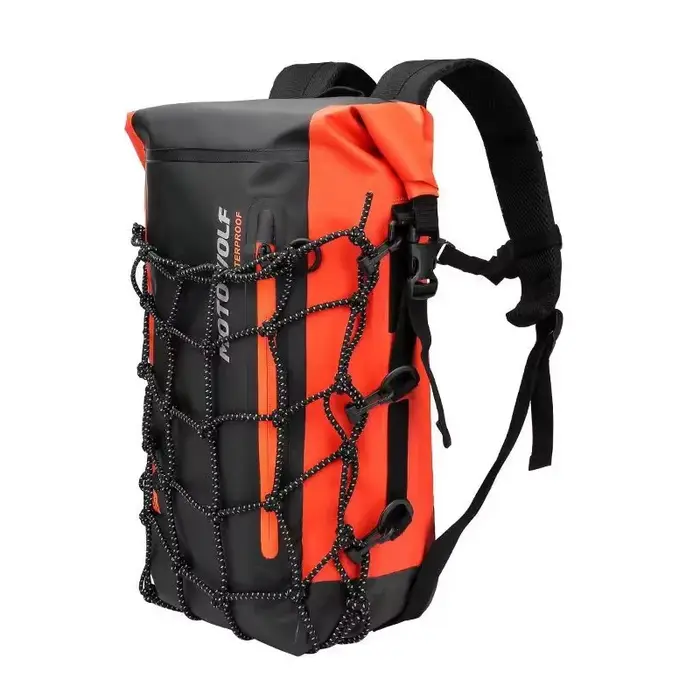 Sac à dos de casque de moto étanche pour hommes et femmes, sac de cavalier intégral, sac de voyage C