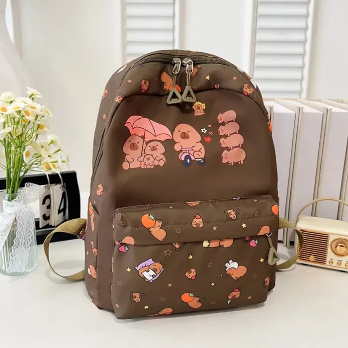 Nouveau sac à dos en nylon grande capacité léger, sac à bandoulière, soulage le poids, imperméable,