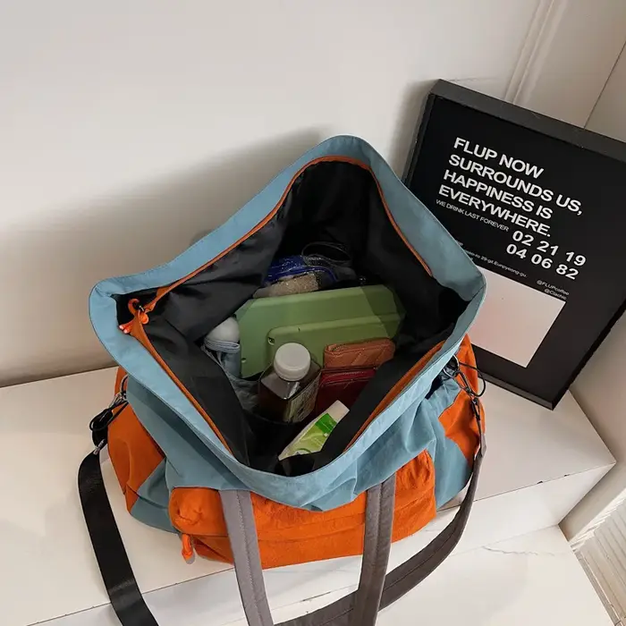 Sac fourre-tout sportif en nylon unisexe grande capacité
