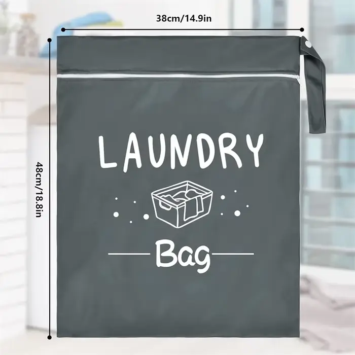 Grand sac à linge de voyage