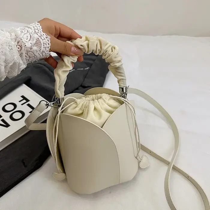 Sac à main noir en cuir Pu pour femmes