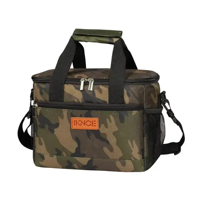 Sac isotherme pour boîte à lunch, sac isotherme portable pour étudiants, sac à main de pique-nique pour repas, avec compartiment de rangement, 1 pièce, noir