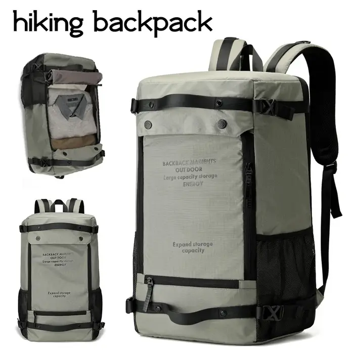 Sacs à dos de randonnée imperméables, adaptés aux hommes et aux femmes, sacs à dos de voyage légers, idéaux pour le camping et les voyages d'affaires.