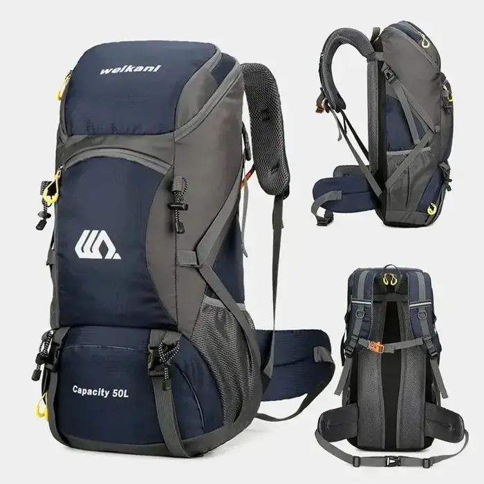 50L randonnée escalade pêche sac à dos haute capacité multifonctionnel
