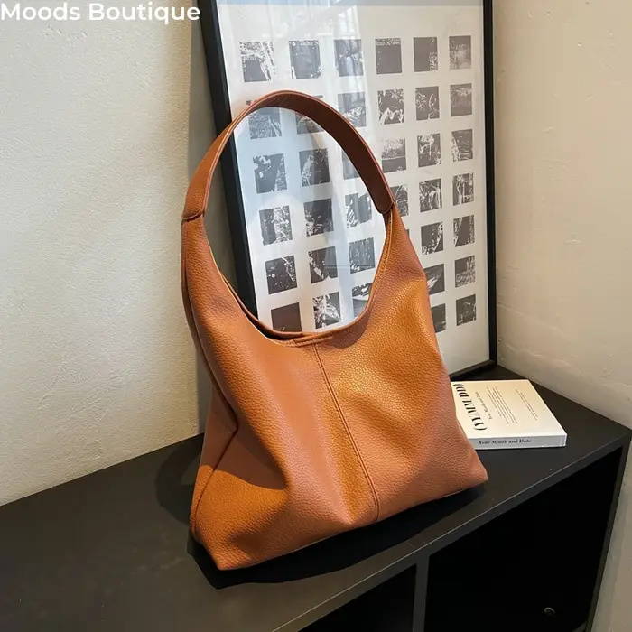 sac a main femme sac bandouillere femme sacs à provisions sacs fourre-tout Ensemble de sacs à main en cuir souple pour femmes, fourre-tout à bandoulière Simple, couleur Pure, grande capacité, 2 en 1