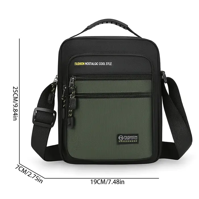 Nouveau sac à bandoulière Oxford pour homme