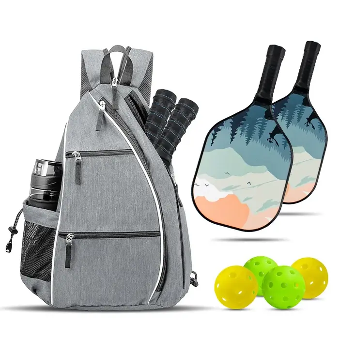 Sac à dos réversible pour raquettes de tennis et de badminton
