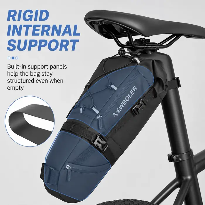 NEWBOLER 15L/10L Sacoche de vélo grande capacité