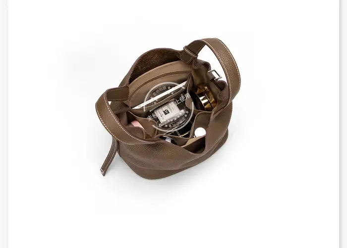 Organisateur de sac en soie acétate de haute qualité pour sac Picotin Lock Bucket