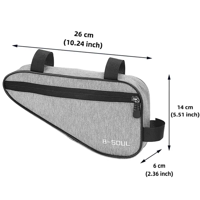 Sac triangulaire pour vélo