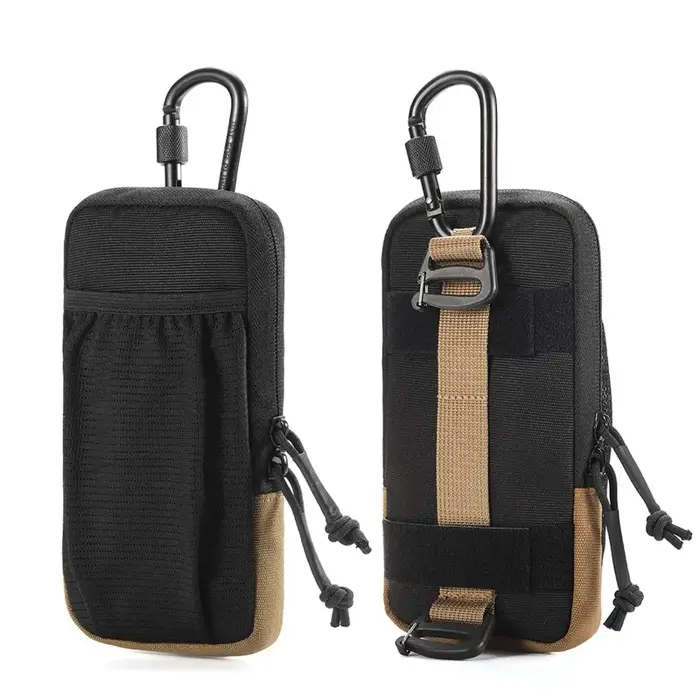 Sac de taille noir pour la randonnée en montagne
