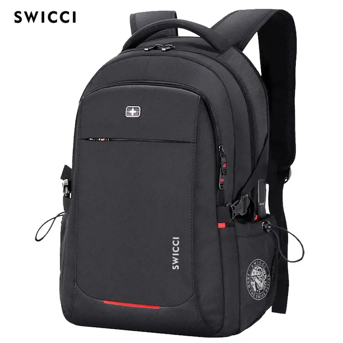 Ravel 16 17.3 pouces ordinateur portable suisse sac à dos USB charge antivol bagages d'affaires sac