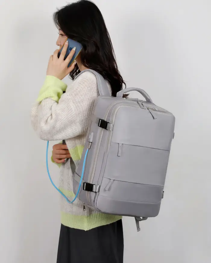 Sac à dos de grande capacité 45cm x 30cm x 18cm, sac de cabine, sac à dos de voyage pour hommes et f