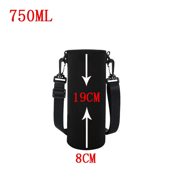 Étui de bouteille d'eau de Sport, sac isolé, support de pochette en néoprène, housse de manchon pour