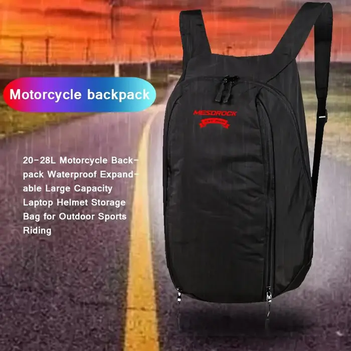Sac à dos de moto 20-28L