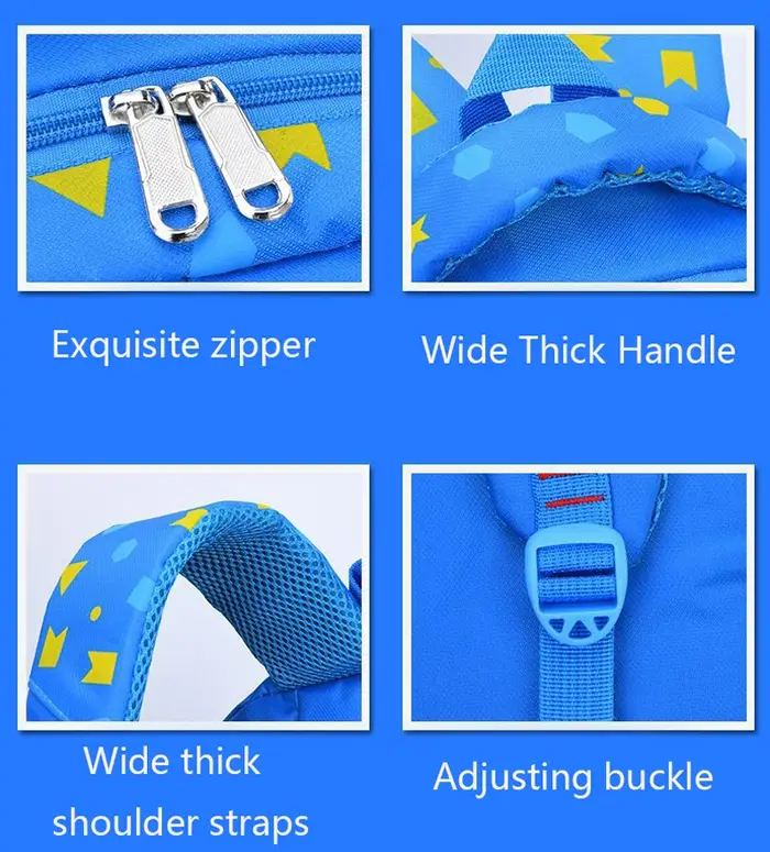 Sac à bandoulière pour enfants motif géométrique sac à dos pour enfant dans le cartable primaire adolescent garçon fille sac à dos livre sac étanche Mochila