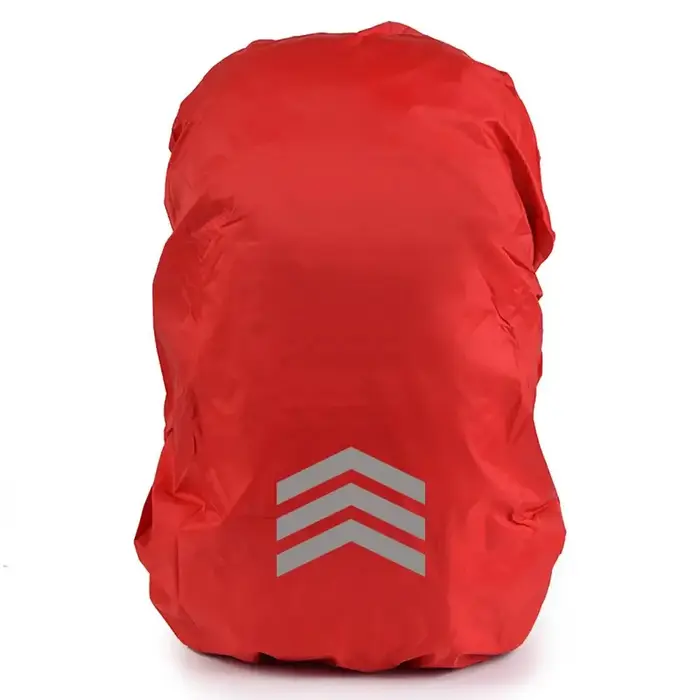 Housse de sac à dos réfléchissante et étanche, 18-45l, housse de pluie pour la visibilité nocturne, 