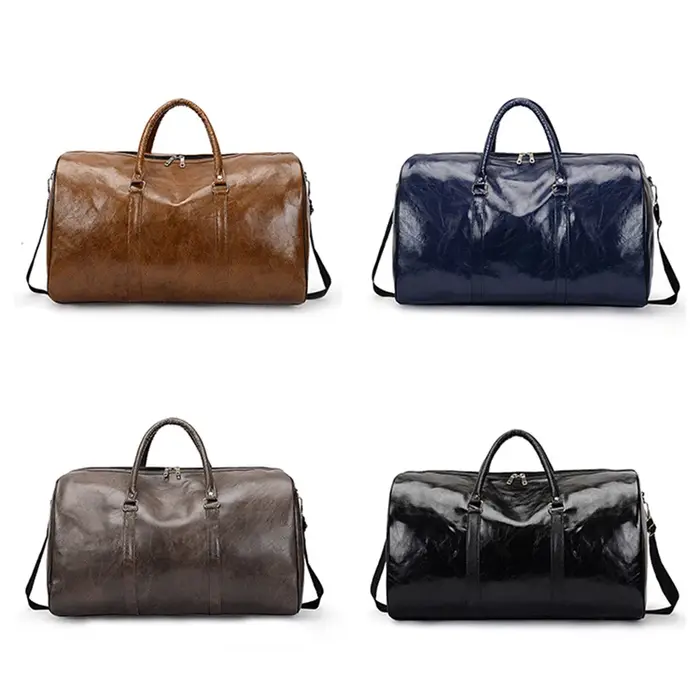 Sacs de Fitness en cuir pour hommes, bagages de voyage, épaule étanche, natation en plein air, sacs de sport Boston pour femmes