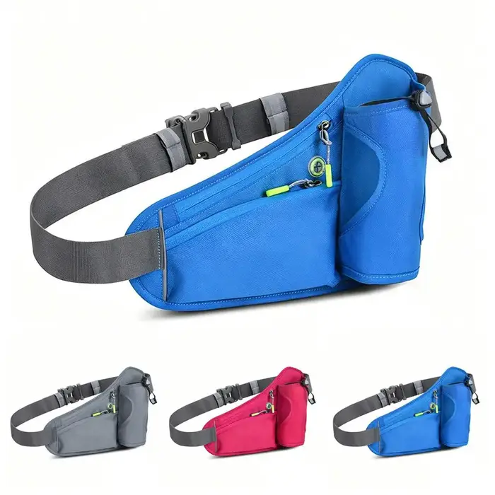 Sac Banane de Course avec Porte-Bouteille d'Eau
