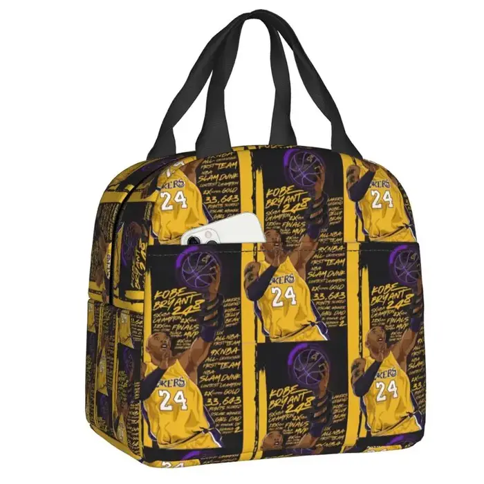 Culture physique basket-ball Sport sac fourre-tout isolé pour femmes refroidisseur réutilisable boîte à Bento thermique travail école voyage