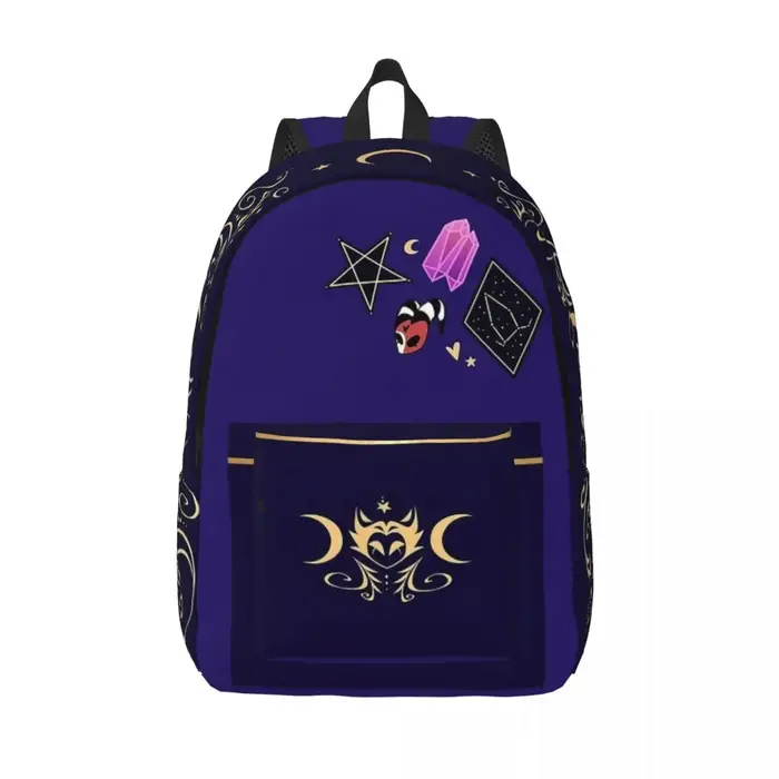 Helluva Boss Stolas dessin animé sac à dos mode sacs à dos femme randonnée impression sacs d'école s