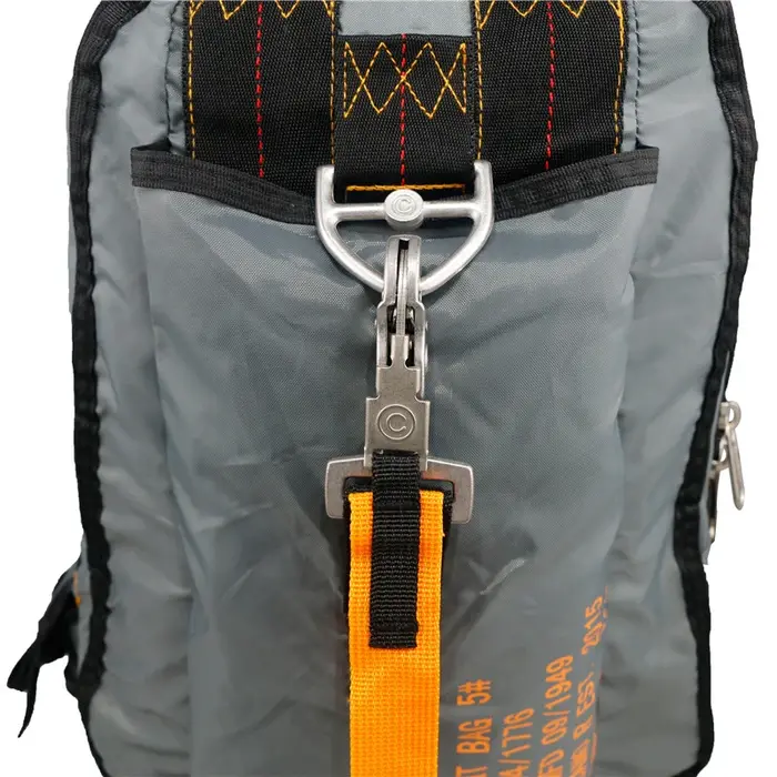 LQARMY Air Force Parachute boucles sacs à dos Nylon sac à dos tactique sac de déploiement