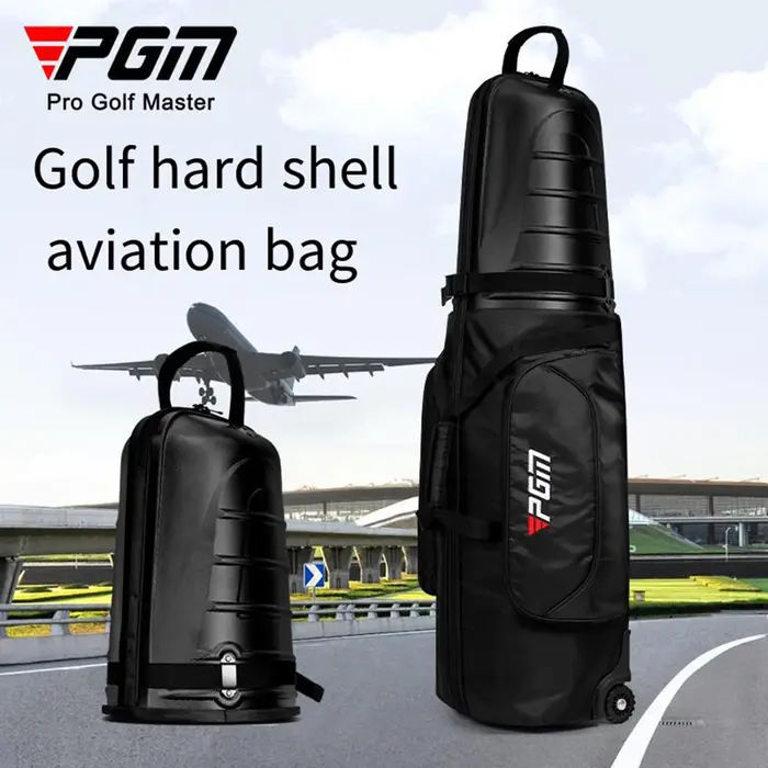 Sac d'aviation de golf à coque rigide pour hommes et femmes