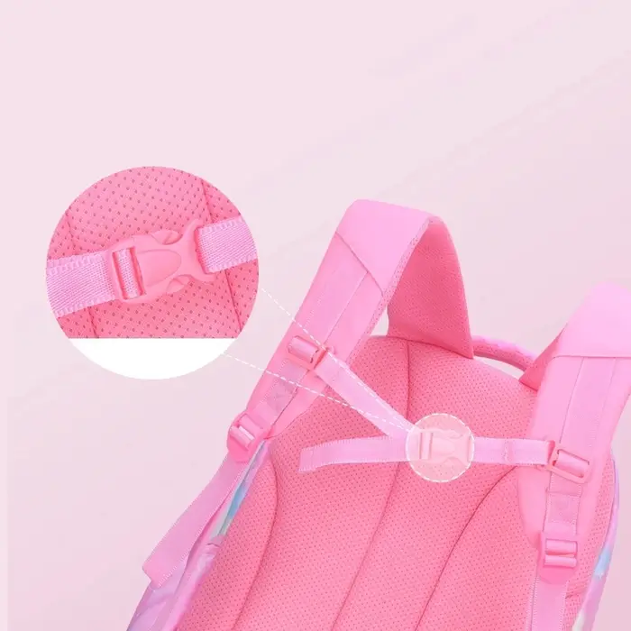Fille enfants sac à dos sac d'école sac à dos rose pour enfant