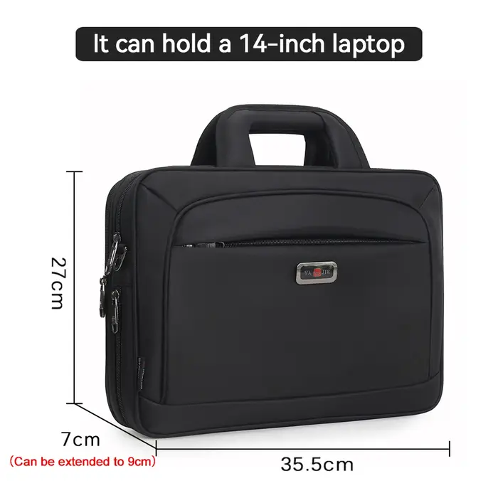 Sac d'ordinateur portable pour hommes, sacs à main décontractés pour hommes, étui Bombes d'affaires,