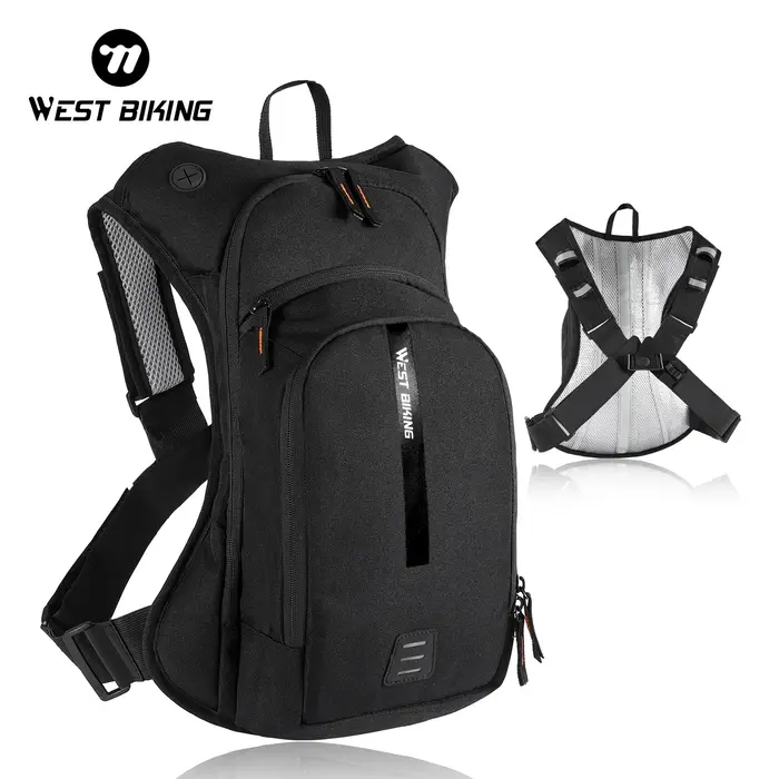 Sac à dos de cyclisme ultraléger WEST BIKING 10L avec sangle ergonomique, sac de vélo de route VTT, 
