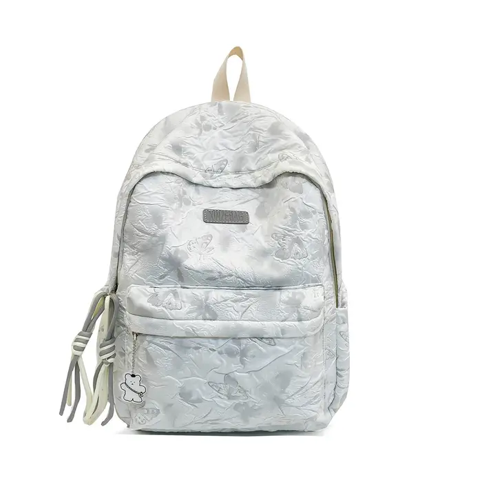 Mode décontracté doux polyvalent sac à dos pour les filles étudiants Ins Style Niche grande capacité
