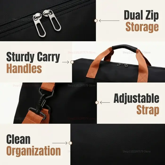Sac de sport grande capacité, bagage pour courtes distances, sac de fitness portable, sac de voyage, sac à bandoulière, sac de sport imperméable pour homme