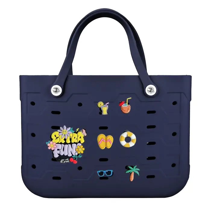 M/L/XL sac de plage mode EVA imperméable en caoutchouc pique-nique panier de rangement voyage Shoppi
