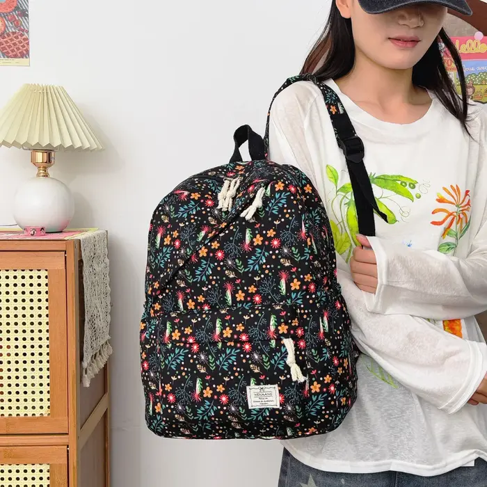 Sac à dos léger et multifonctionnel pour filles