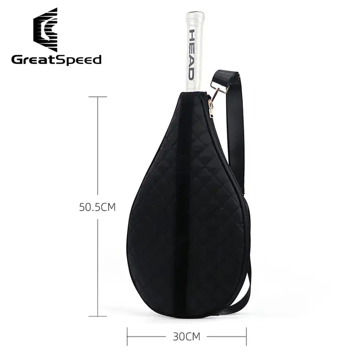 GREATSPEED Full Grand Slam Tennis Badminton sac à bandoulière simple pour hommes femmes enfants adolescents sac de sport
