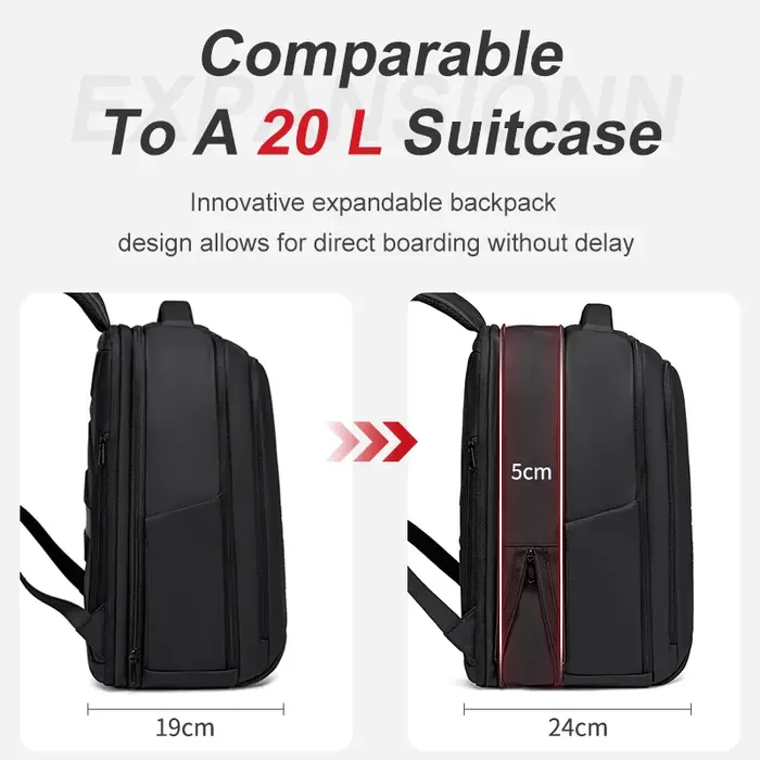 Sac à dos FENRUIEN, sac pour ordinateur portable 16 pouces pour homme