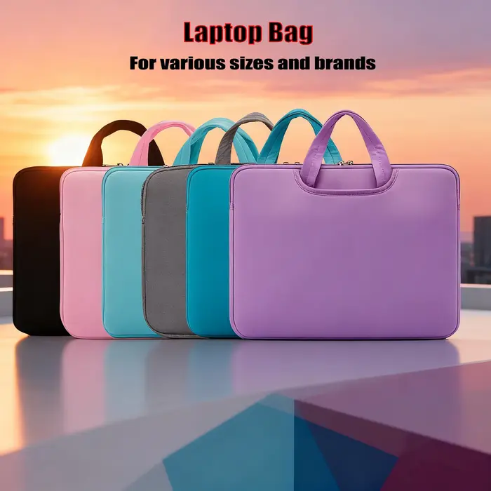 Sac pour ordinateur portable, sacoche pour ordinateur, 13 pouces, 14 pouces, 15,6 pouces, 16 pouces, 17 pouces, compatible avec diverses marques d'ordinateurs portables