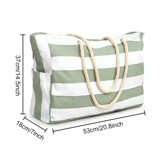 Sac de plage grand fourre-tout de plage