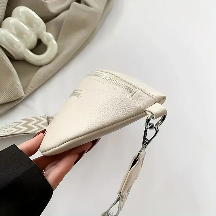 Sac banane en cuir souple pour femmes