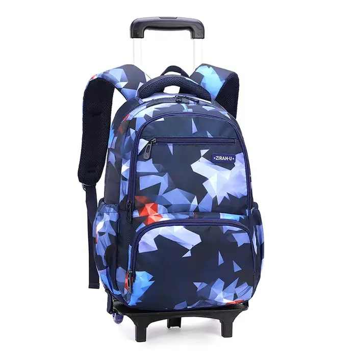 Sac à dos d'école avec roulettes, sacs à roulettes pour la rentrée scolaire, sac à dos à roulettes p