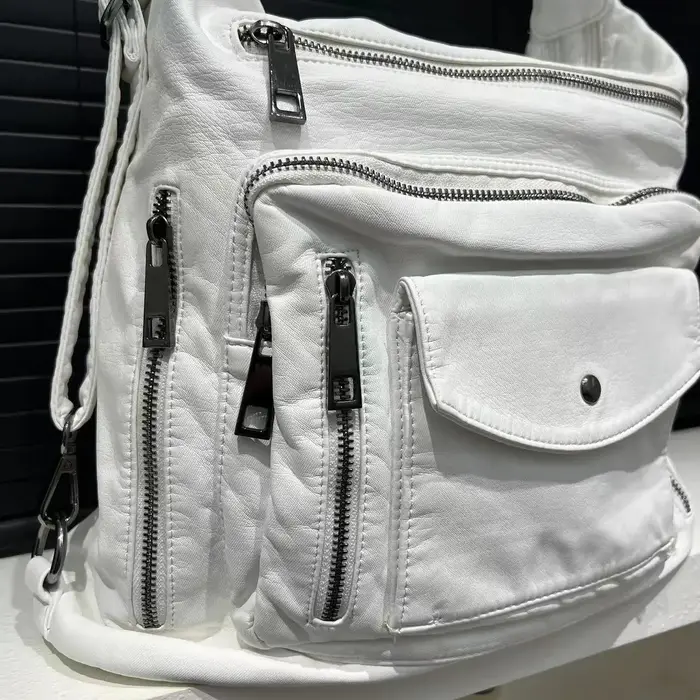 Sac à dos rétro multi-poches pour femme