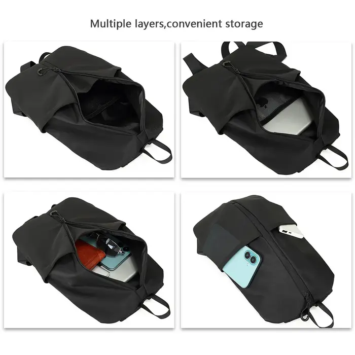 Mini sac à dos pour homme et femme, léger, imperméable, pour les trajets quotidiens, les loisirs, le sport, petit sac d'école, pour l'extérieur