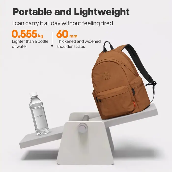 Mixi – sac à dos léger d'extérieur, sac à dos décontracté pour ordinateur portable, sac à livres de