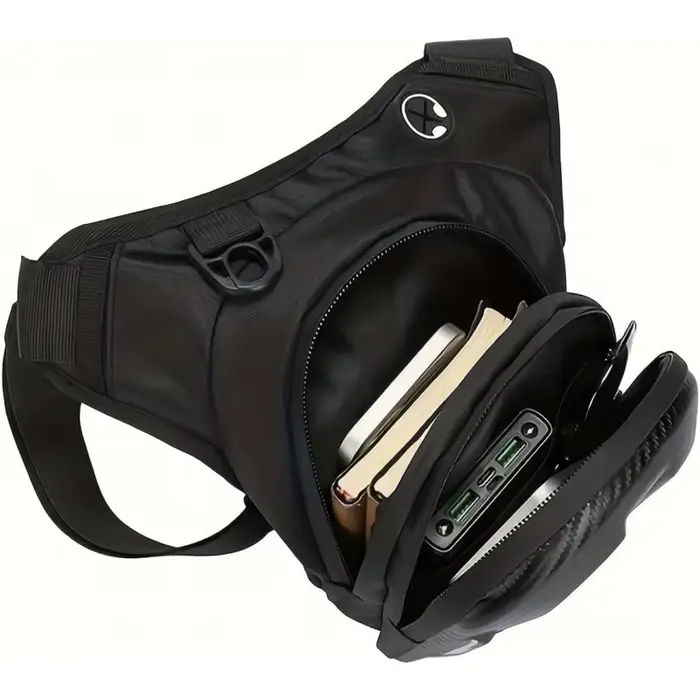 Sacoche de cuisse imperméable pour moto