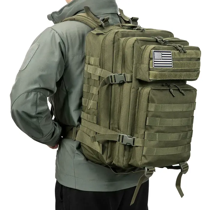 45L sac à dos tactique grande capacité sac à dos extérieur 3 jours Fitness sac de randonnée randonné