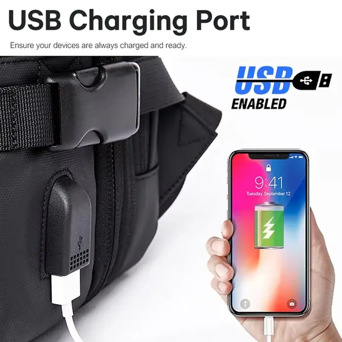 Sac à dos extensible BANGE pour ordinateur portable 17,3 pouces, imperméable, grande capacité, pour