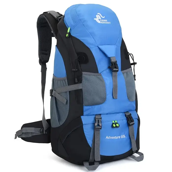 Sac à dos de randonnée en plein air de 50 L pour le camping et la randonnée. Sac à dos de camping mu