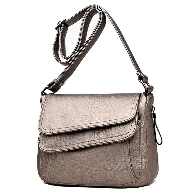 Sac à main de luxe en cuir souple pour femmes