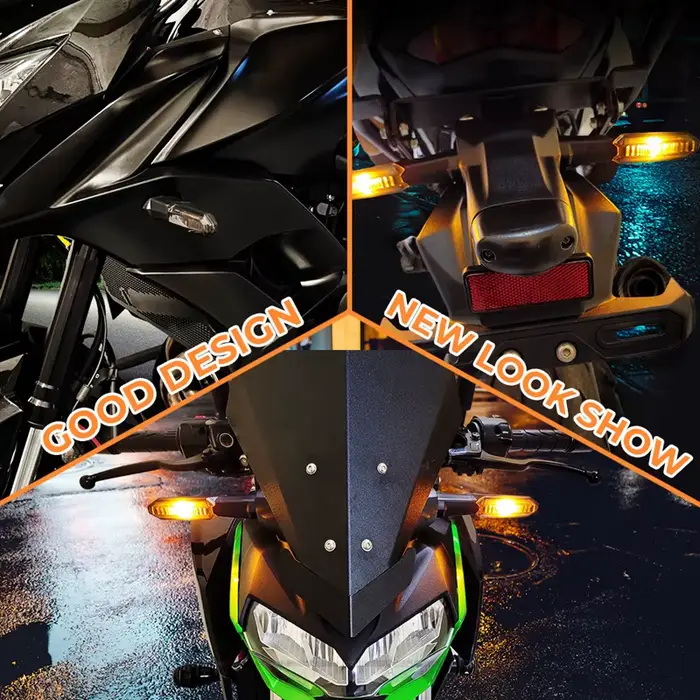 Pour KAWASAKI Versys 650 1000 X250 X300 moto clignotant LED clignotants clignotants avant arrière mo